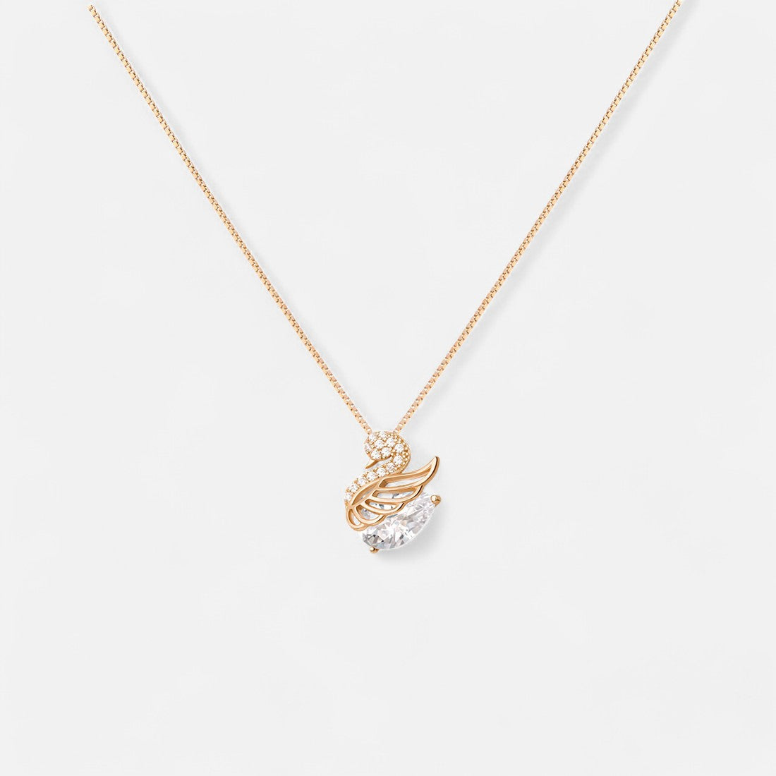 Angel Wing Pendant Necklace - Dolce Vincita