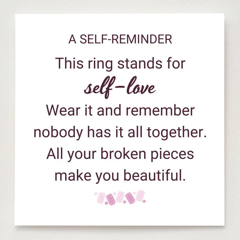 Broken Beauty Self-Love Ring - Dolce Vincita
