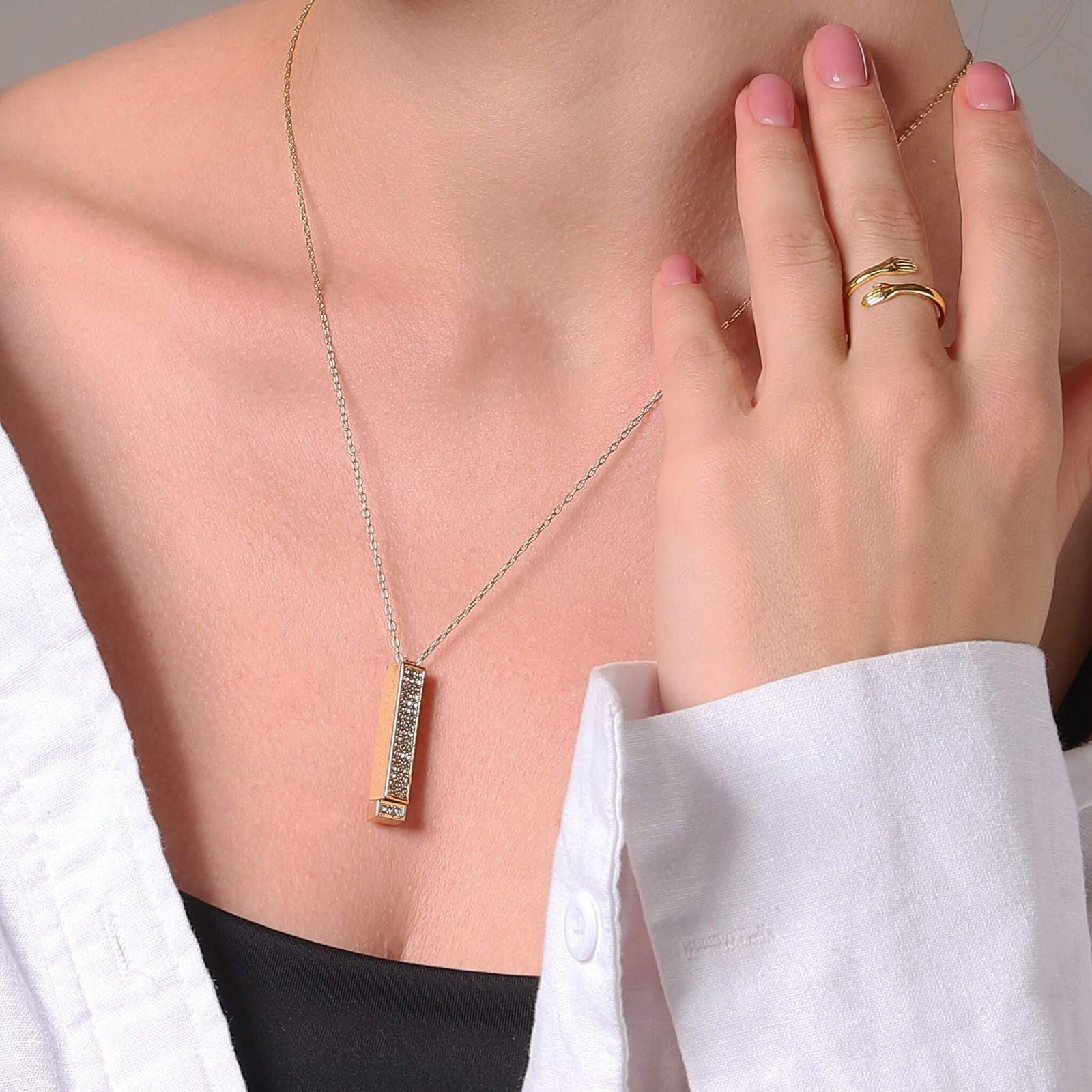 Hidden Love Message Necklace - Dolce Vincita