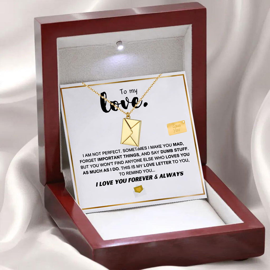 Love Letter Pendant Necklace - Dolce Vincita