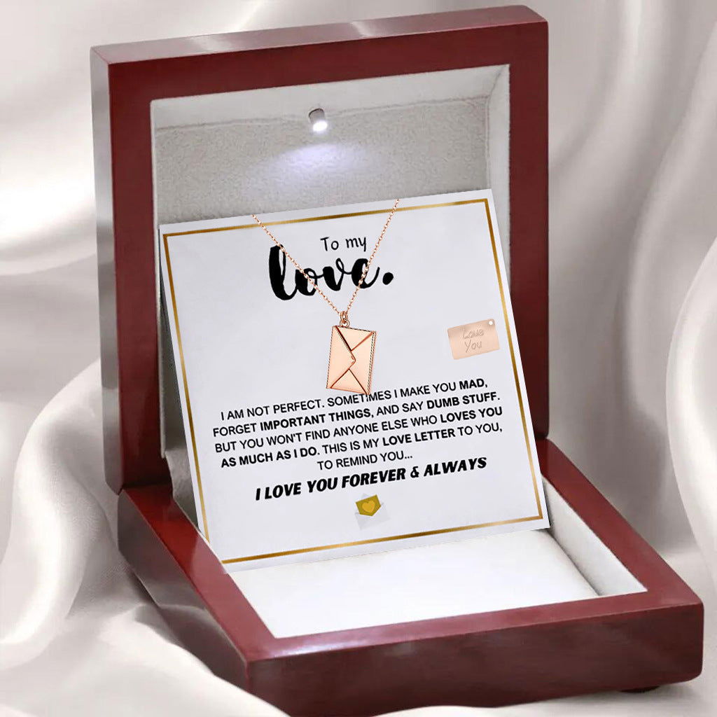 Love Letter Pendant Necklace - Dolce Vincita