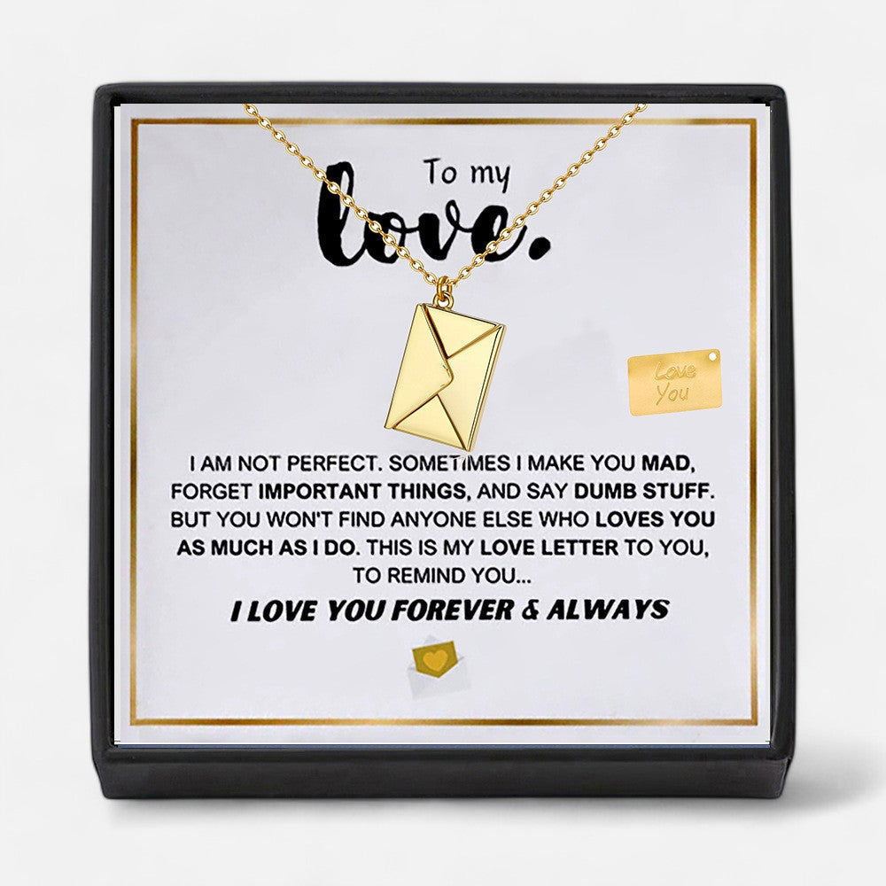 Love Letter Pendant Necklace - Dolce Vincita