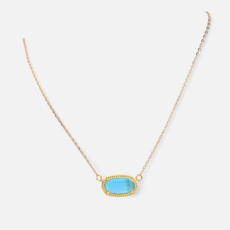 Serenity Gemstone Necklace - Open Jewellery