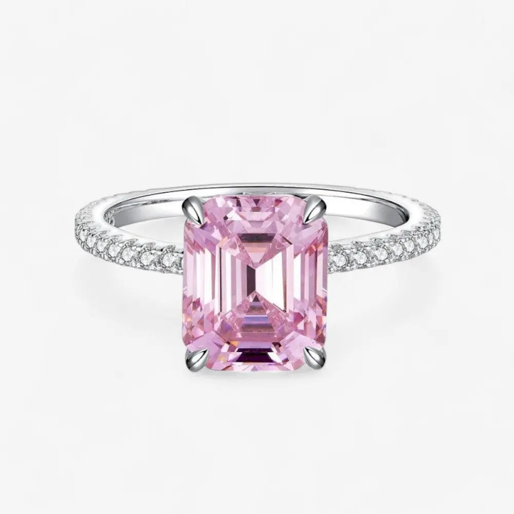 Sterling Silver Anastasia Oval Ring - Dolce Vincita