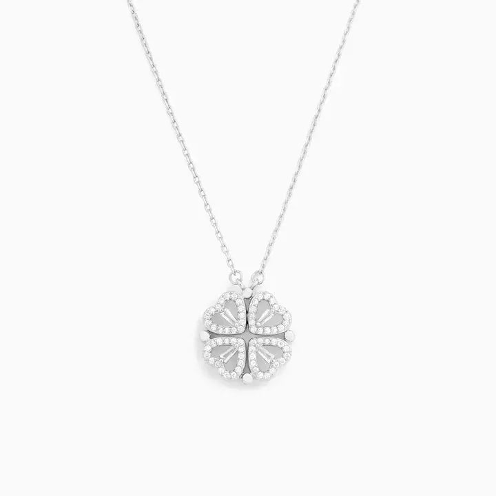 Sterling Silver Aria Clover Necklace - Dolce Vincita