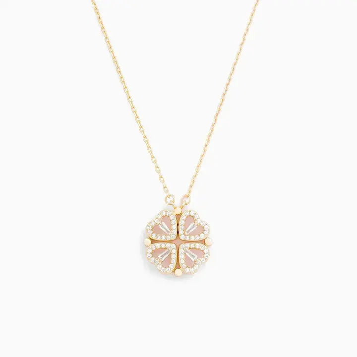 Sterling Silver Aria Clover Necklace - Dolce Vincita