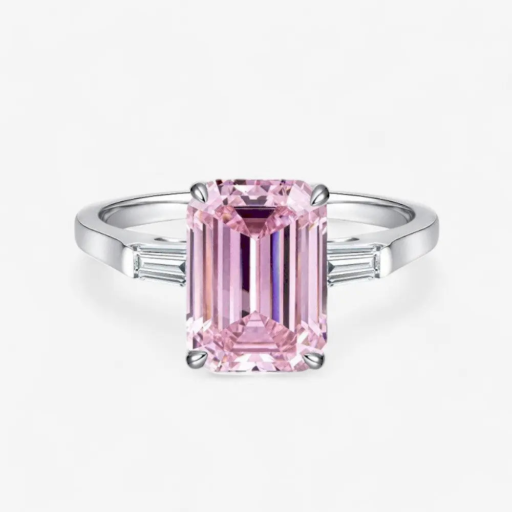 Sterling Silver Evangeline Radiant Ring - Dolce Vincita