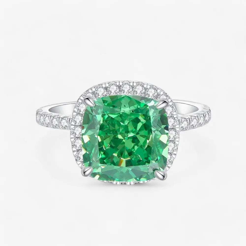 Sterling Silver Forest Dew Sparkle Ring - Dolce Vincita