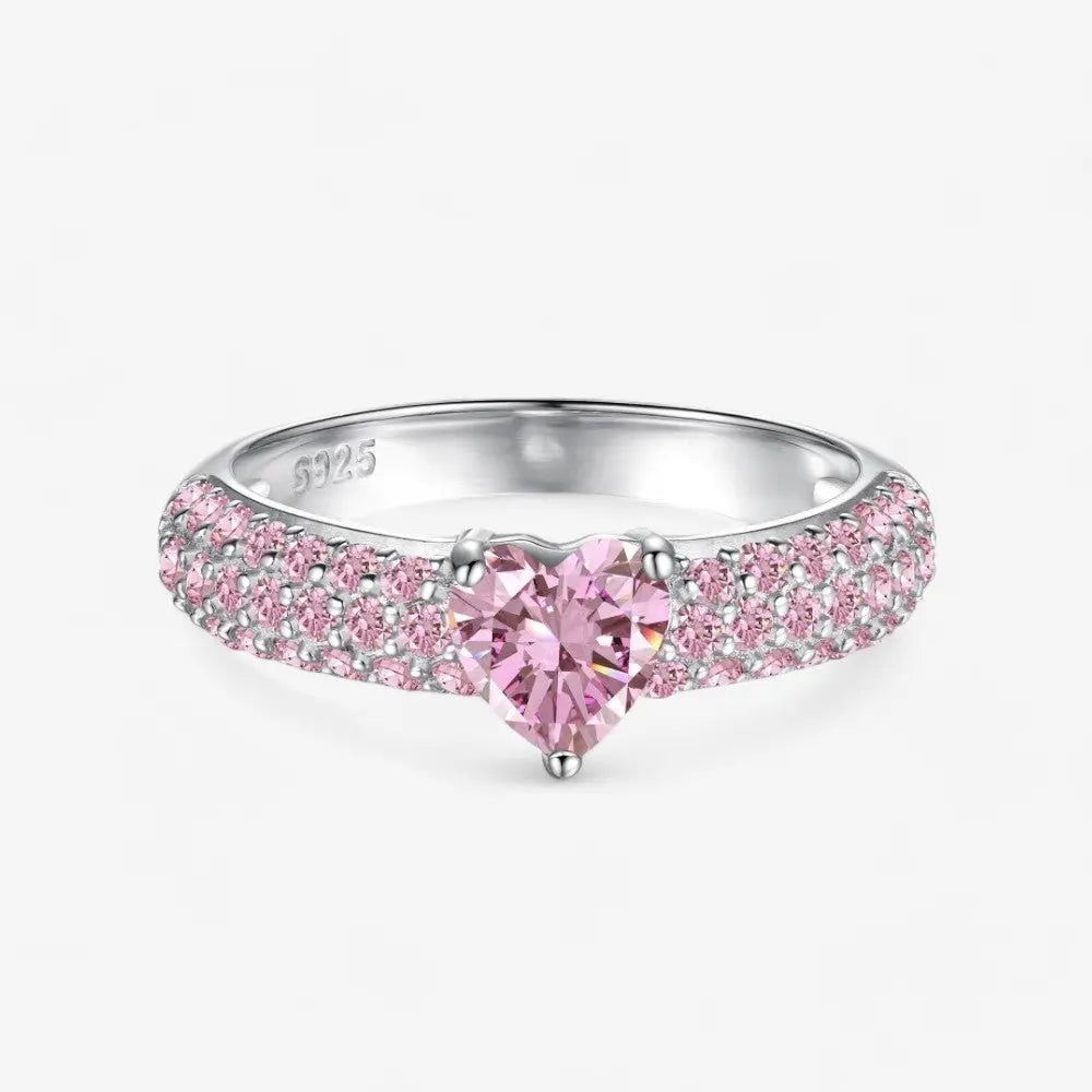 Sterling Silver Luna Eternity Band - Dolce Vincita