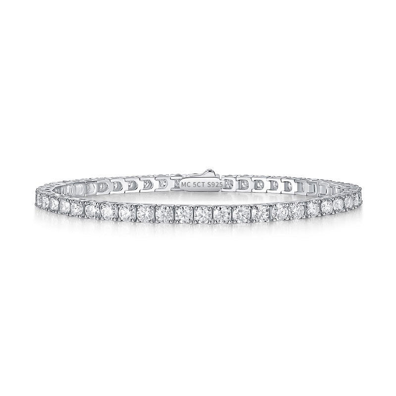 Sterling Silver Radiance Tennis Bracelet - Dolce Vincita