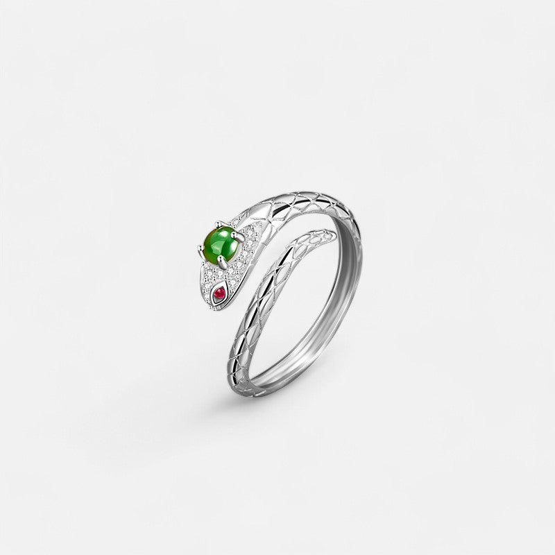 Sterling Silver Serpentine Ring - Dolce Vincita