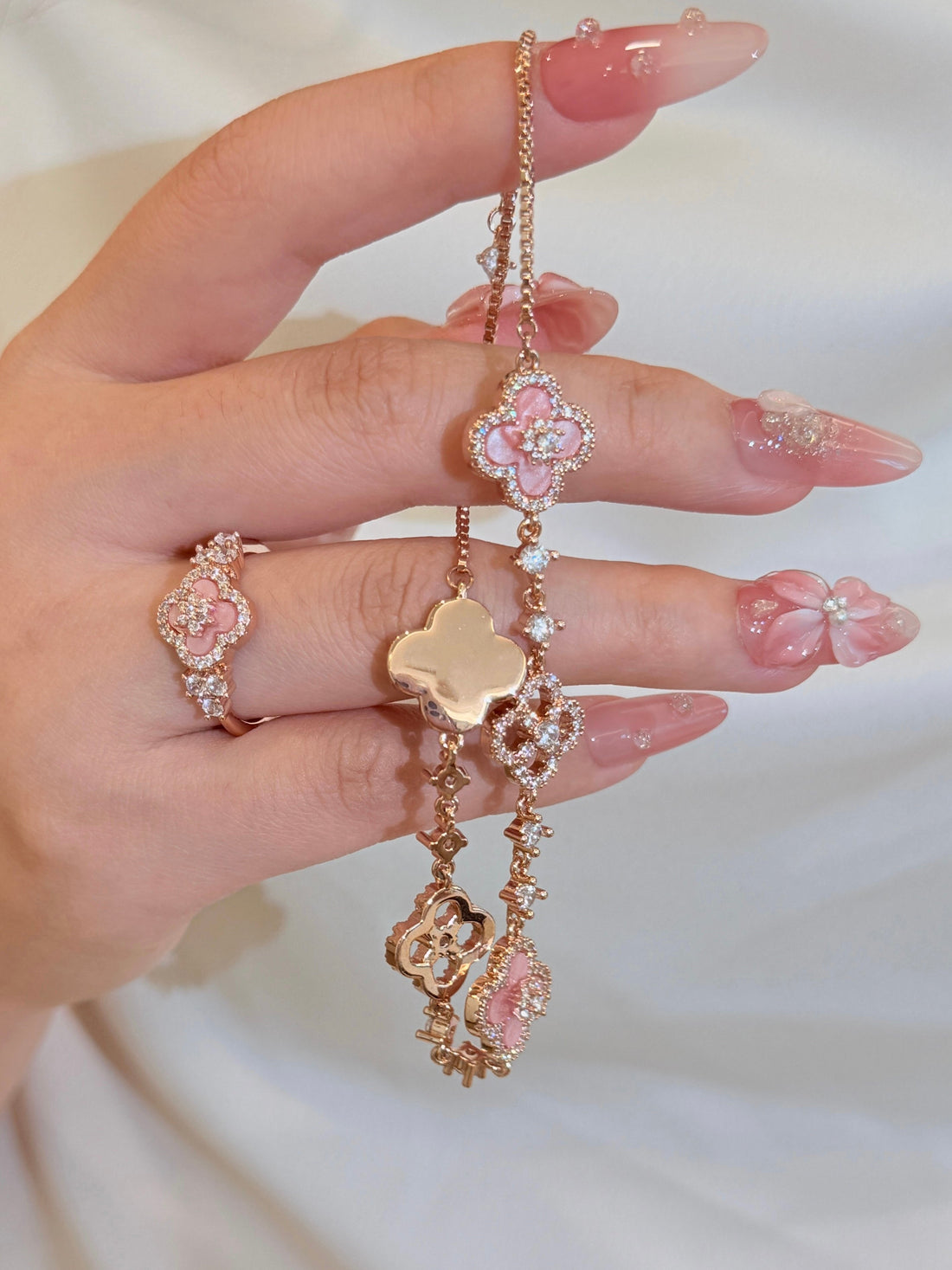 Sakura Flower Bracelet Collection