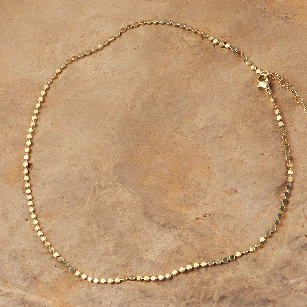 Amelia's Golden Glow Choker - Open Jewellery