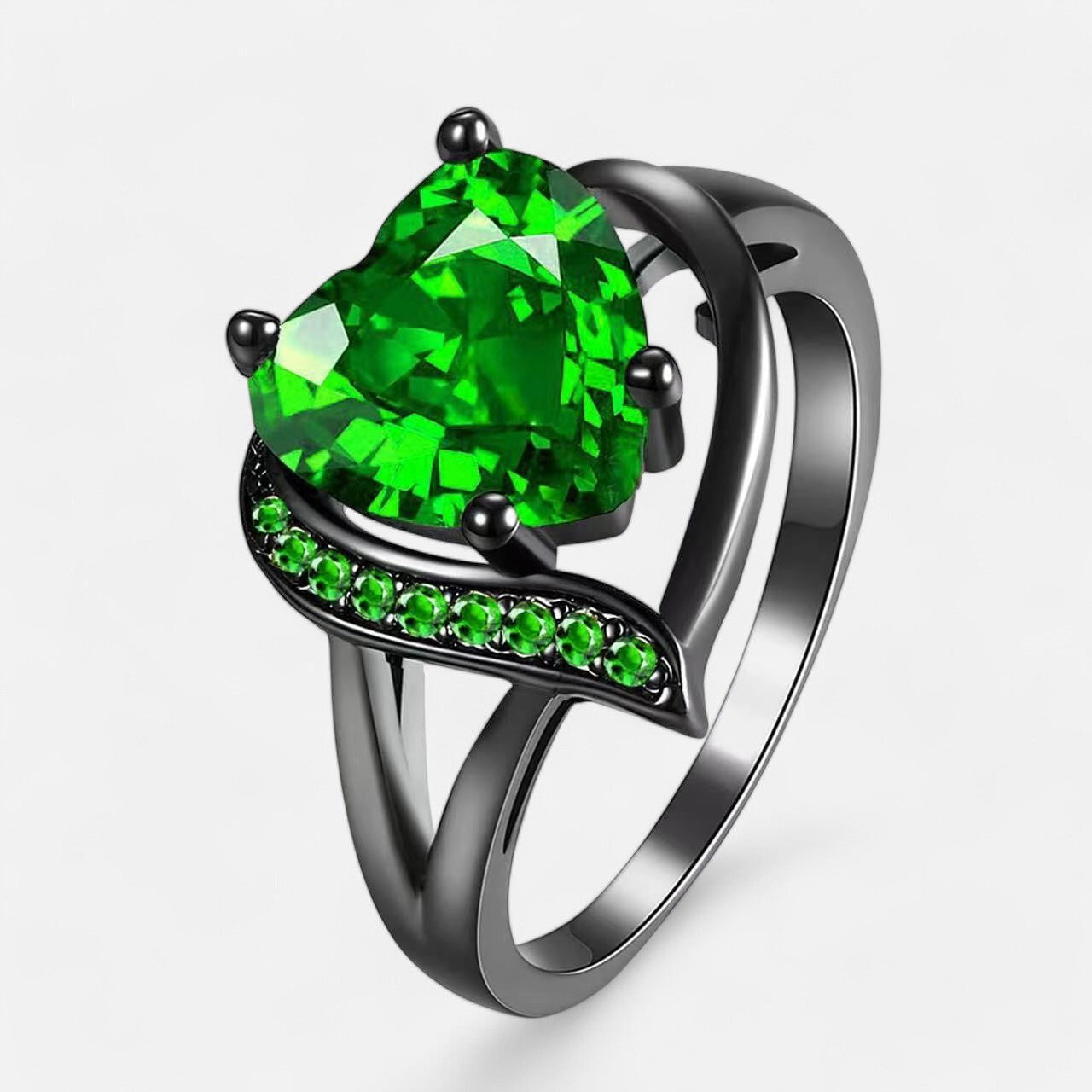Crimson Dragon Couple Rings - Dolce Vincita