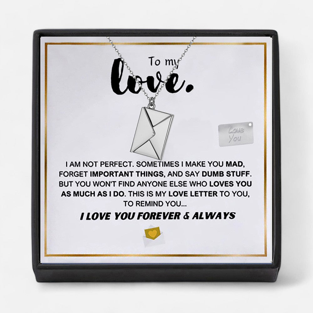 Love Letter Pendant Necklace - Dolce Vincita