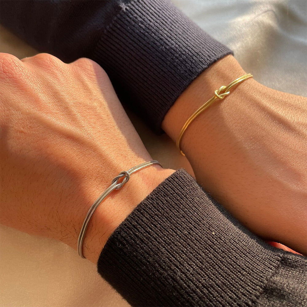 Luna Knot Connection Bracelet - Open Jewellery