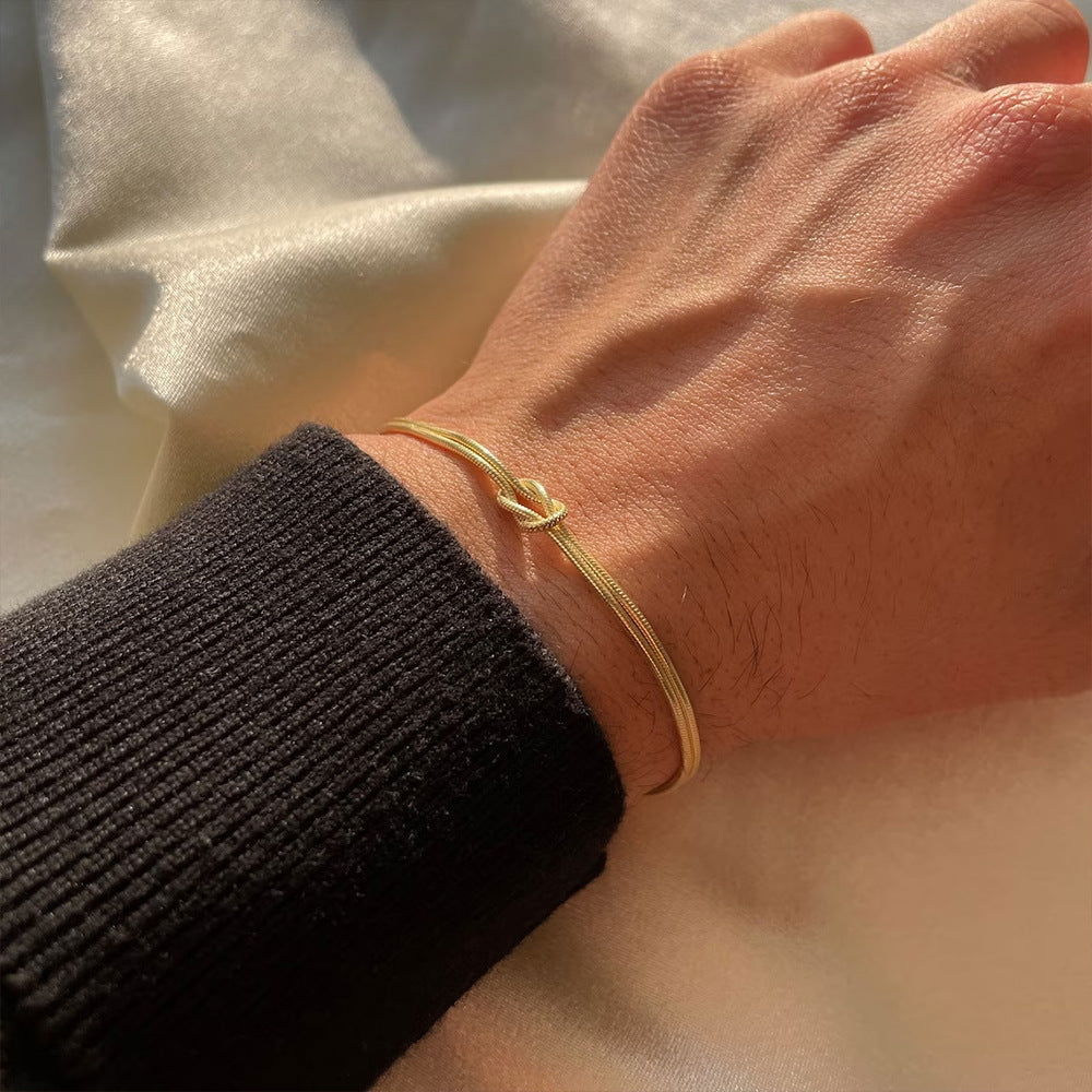 Luna Knot Connection Bracelet - Open Jewellery