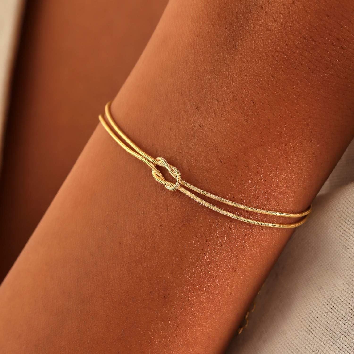 Luna Knot Connection Bracelet - Open Jewellery