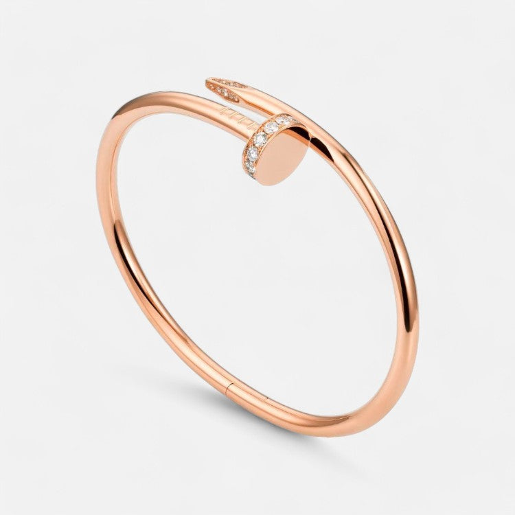 Minimalist Nail Bangle - Dolce Vincita