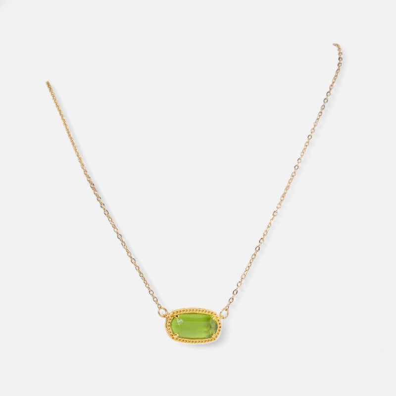 Serenity Gemstone Necklace - Open Jewellery