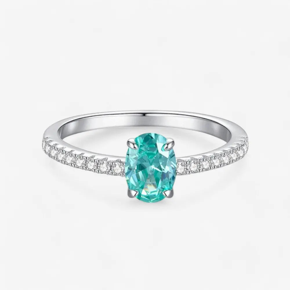Sterling SIlver Azure Elegance Ring - Dolce Vincita