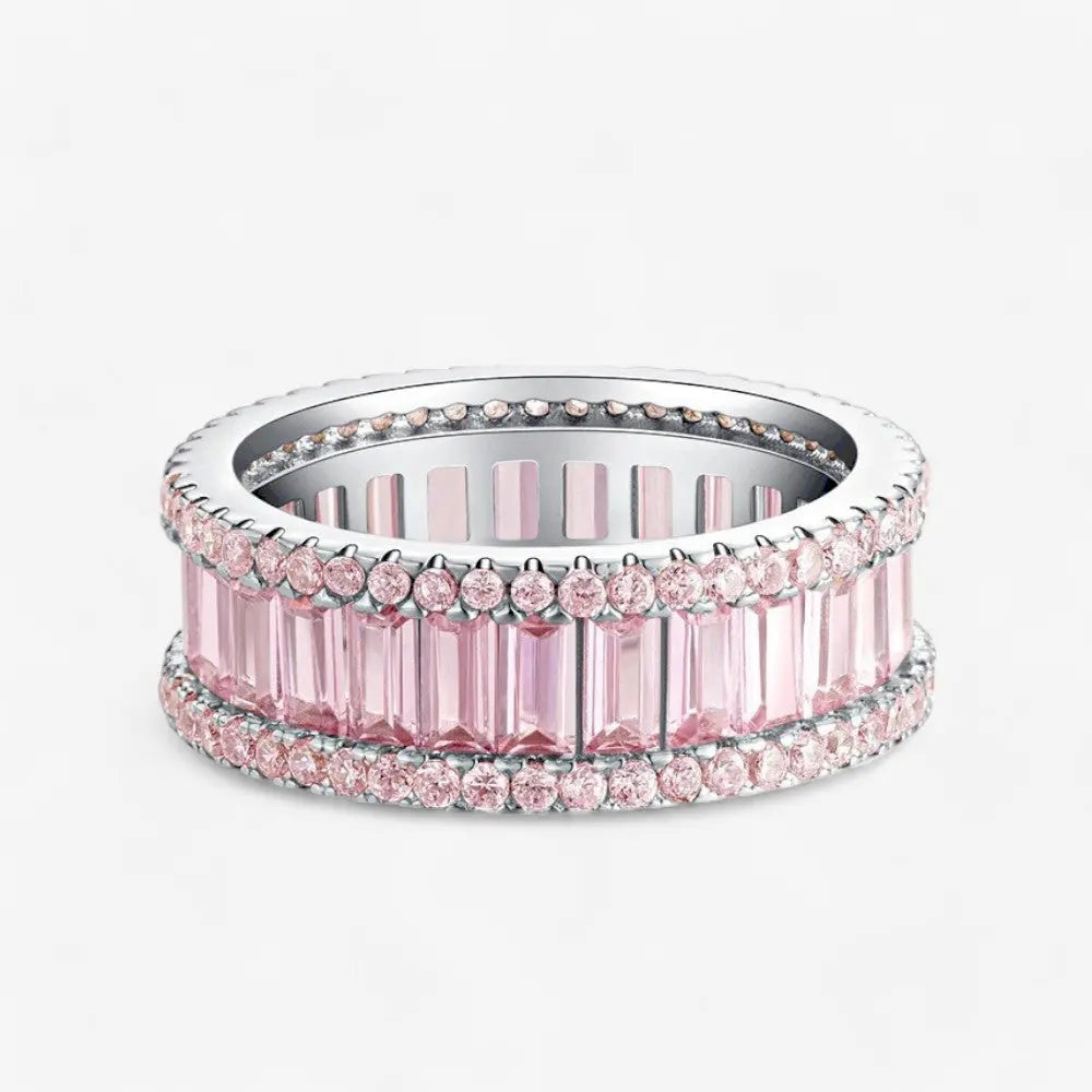 Sterling Silver Amara Eternity Band - Dolce Vincita