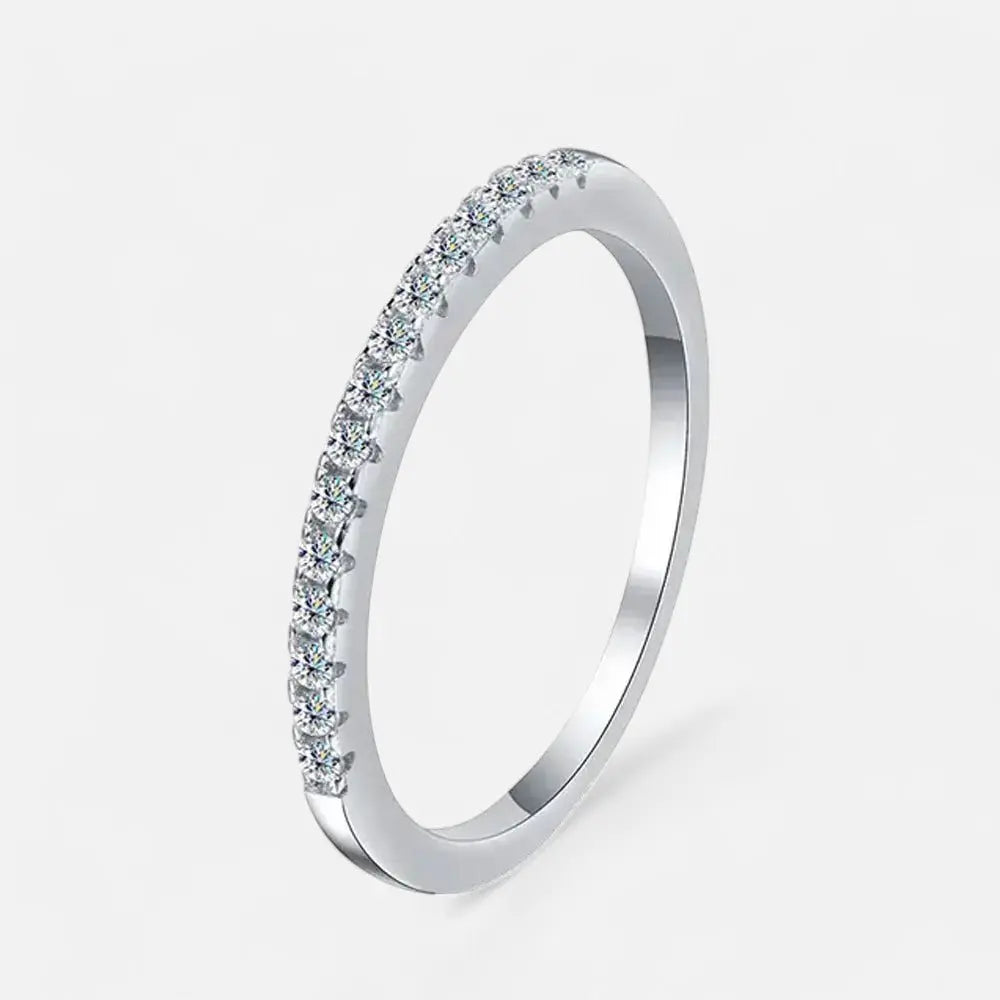 Sterling Silver Duo Elegance Band - Dolce Vincita