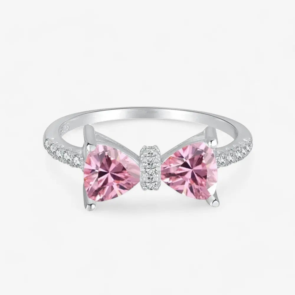 Sterling Silver Elara Ribbon Ring - Dolce Vincita