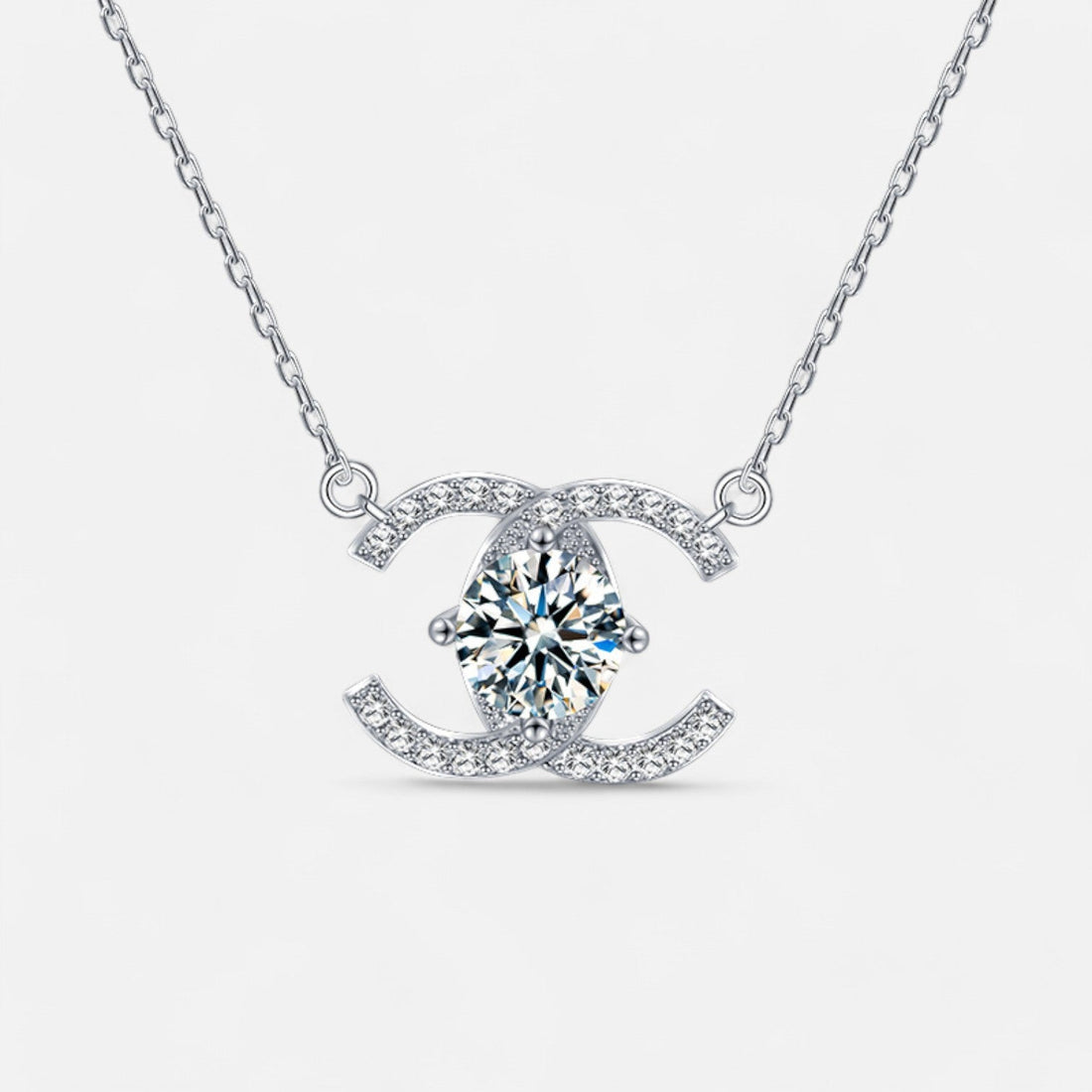 Sterling Silver Elegance Necklace - Dolce Vincita