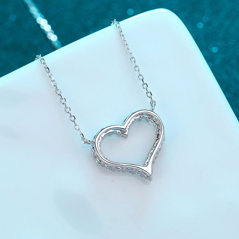 Sterling Silver Eternal Heart Necklace - Dolce Vincita