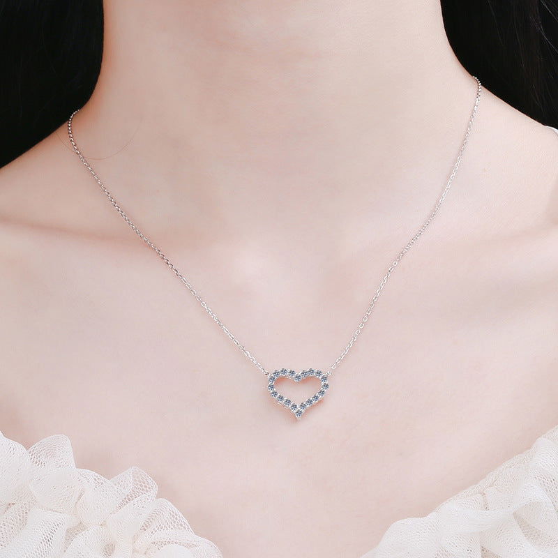 Sterling Silver Eternal Heart Necklace - Dolce Vincita