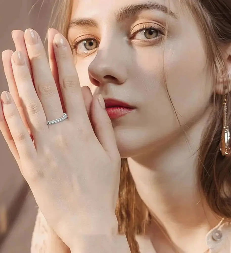 Sterling Silver Eternity Ring - Dolce Vincita