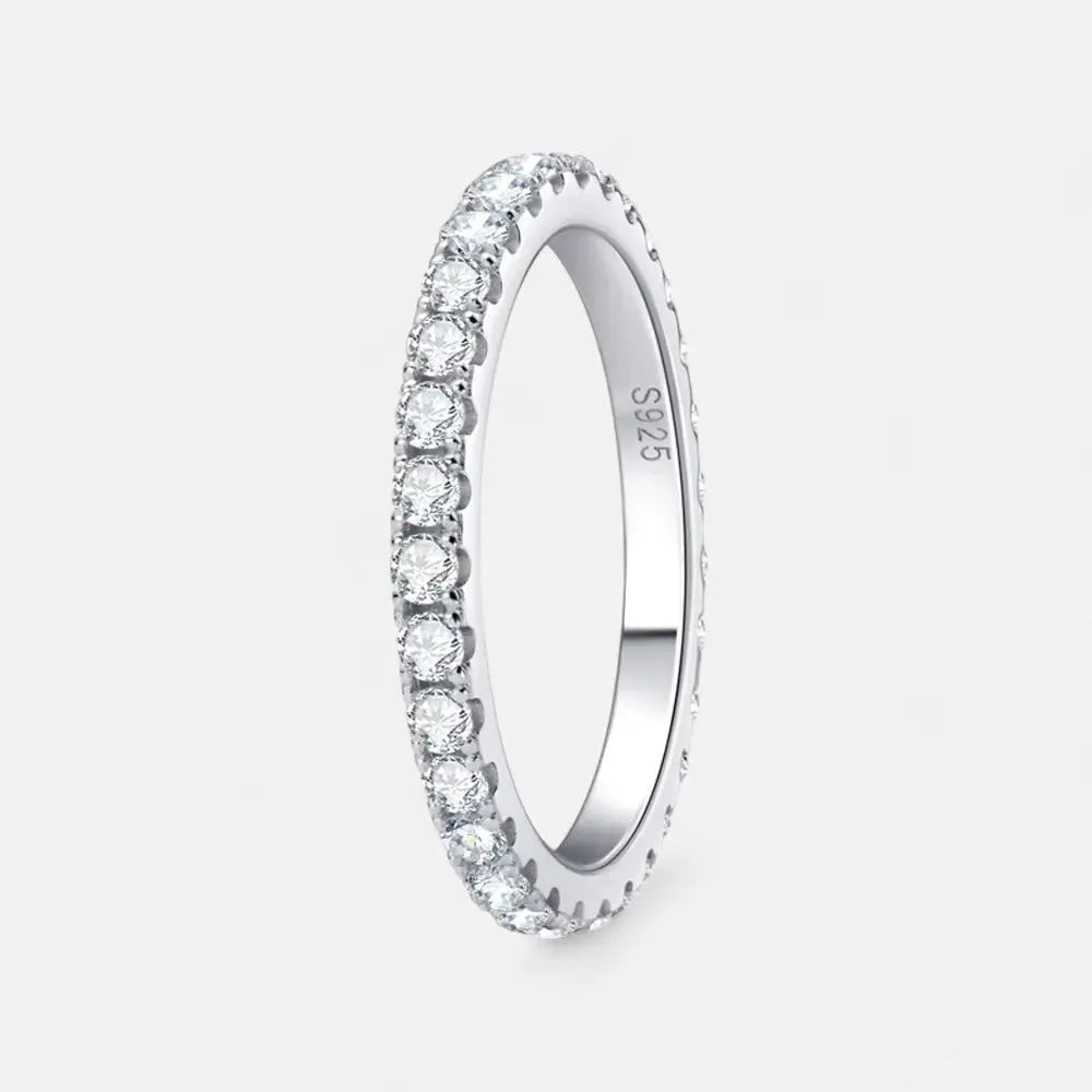 Sterling Silver Eternity Ring - Dolce Vincita