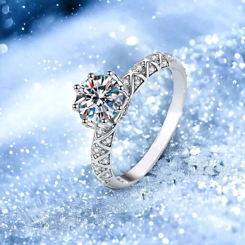 Sterling Silver Ivy Twist Ring - Dolce Vincita