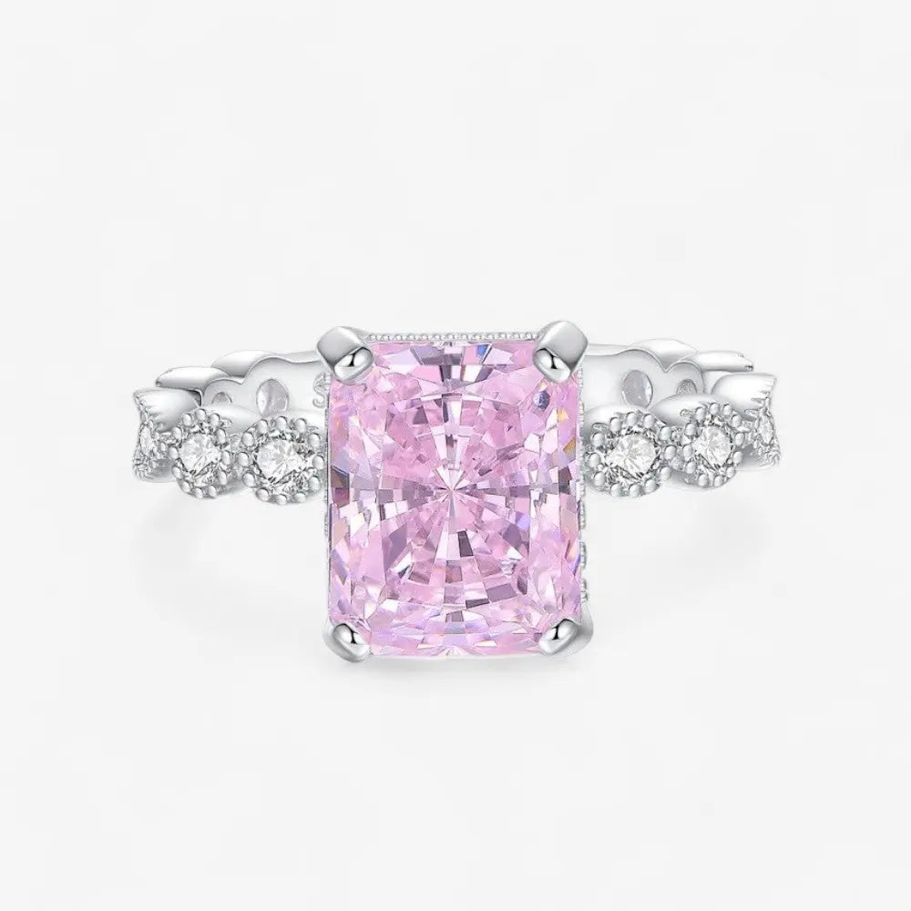 Sterling Silver Juliette Eternity Ring - Dolce Vincita