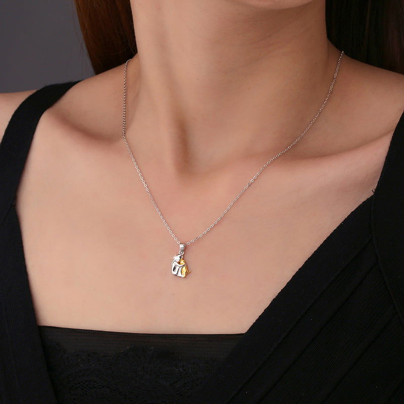Sterling Silver Pet Lover Necklace - Dolce Vincita