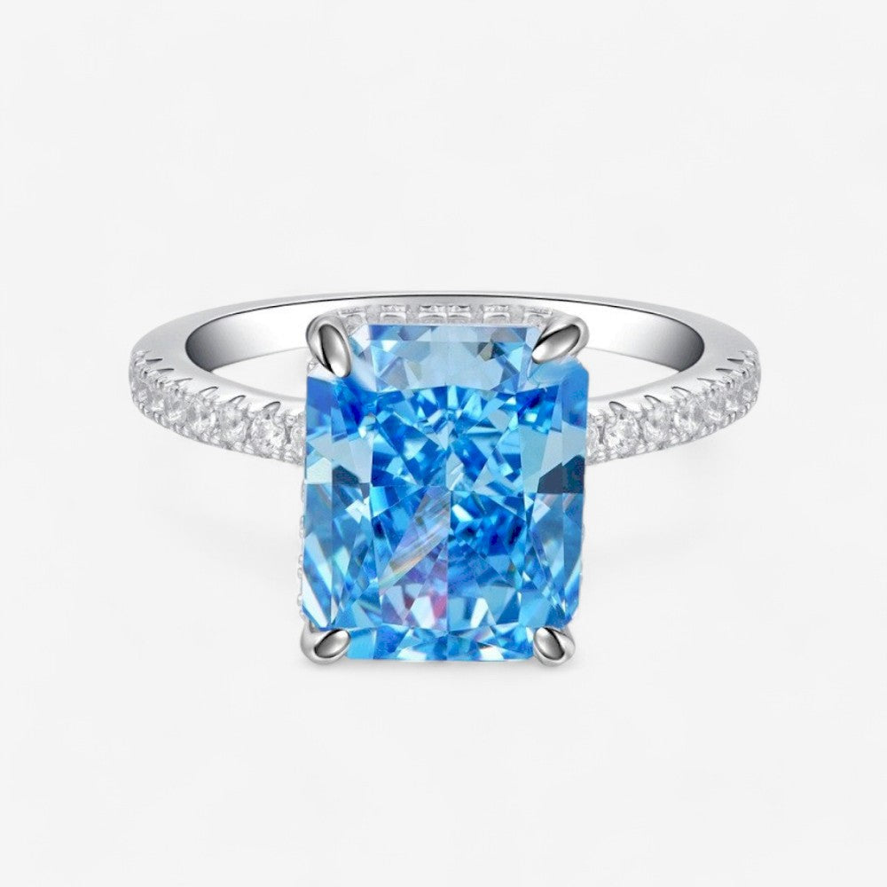 Sterling Silver Radiant Brilliance Ring - Dolce Vincita