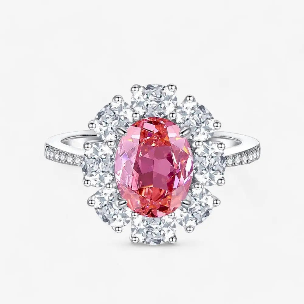 Sterling Silver Rosette Blossom Ring - Dolce Vincita