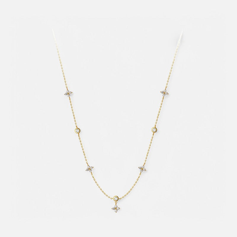 Sterling Silver Stella Star Necklace - Open Jewellery