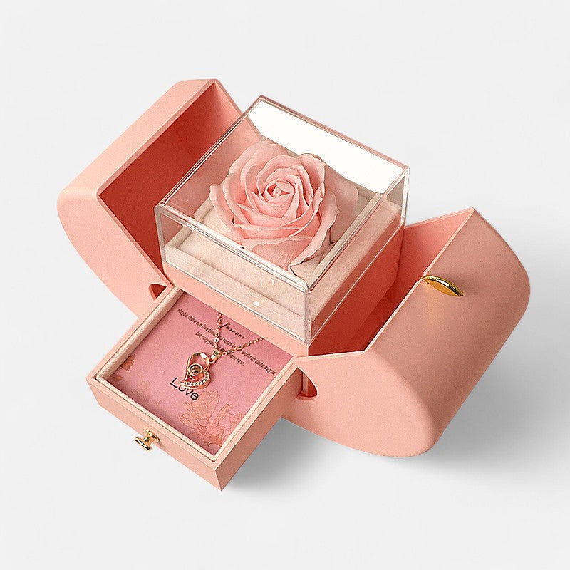 The Enchanted Apple Rose Box - Dolce Vincita