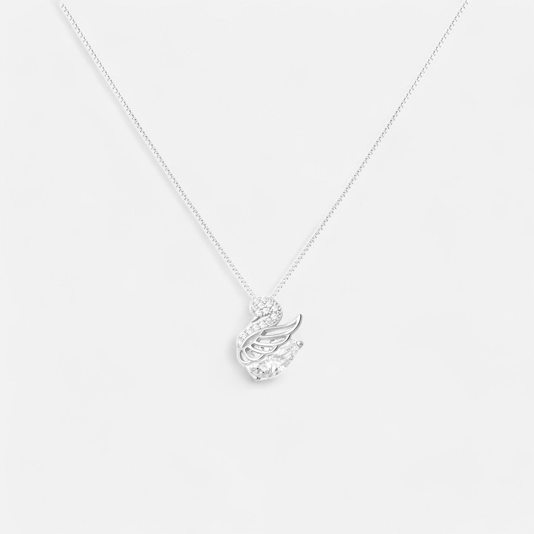 Angel Wing Pendant Necklace